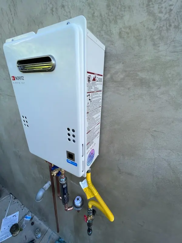 Tankless water heater installation for Gilpin homes